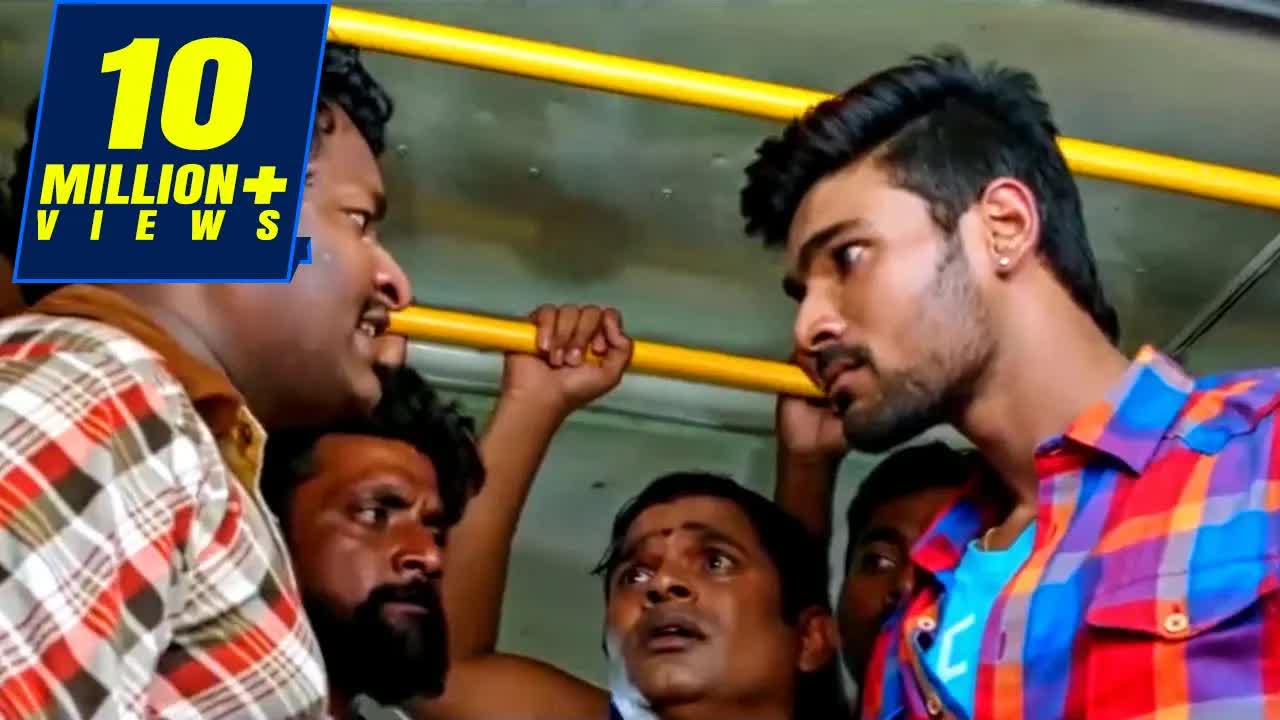 बस में गुंडों से हीरो की टक्कर और बदला
