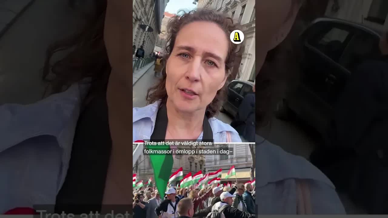 Demonstrationer i Budapest: Fred och förändring