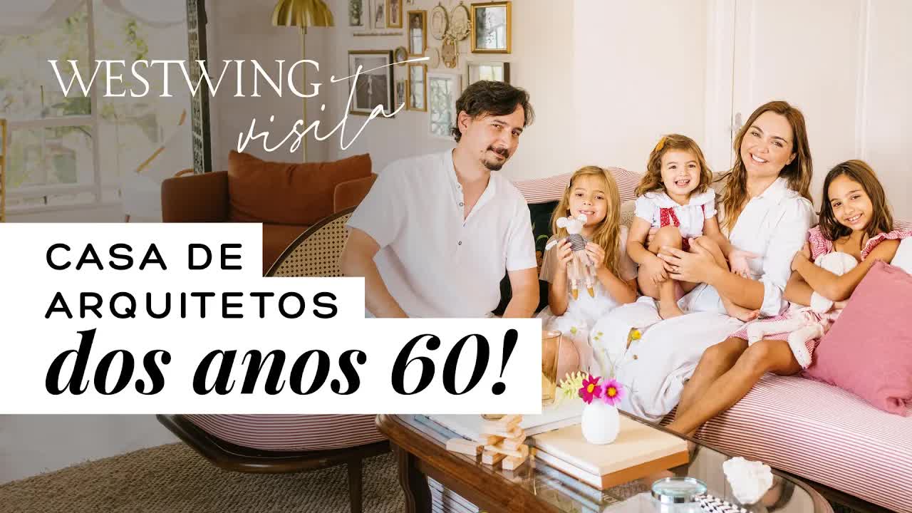 Casa dos anos 60 e a maternidade