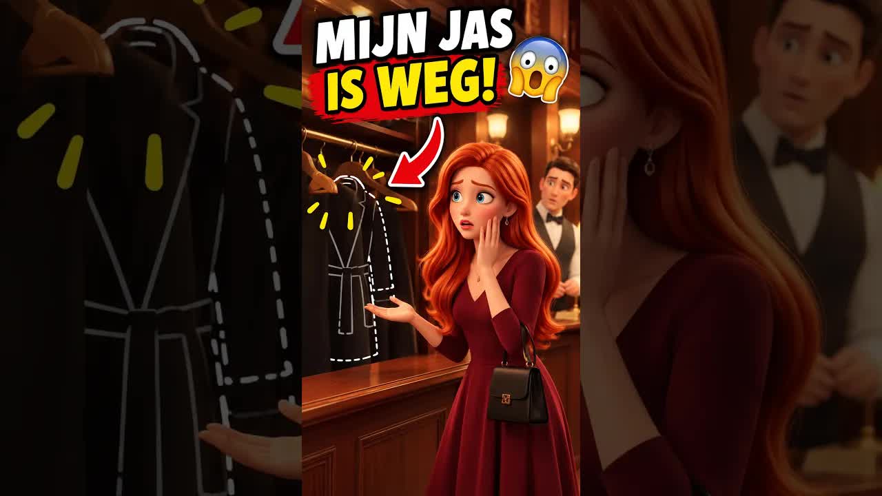 Mijn jas is verdwenen bij het theater