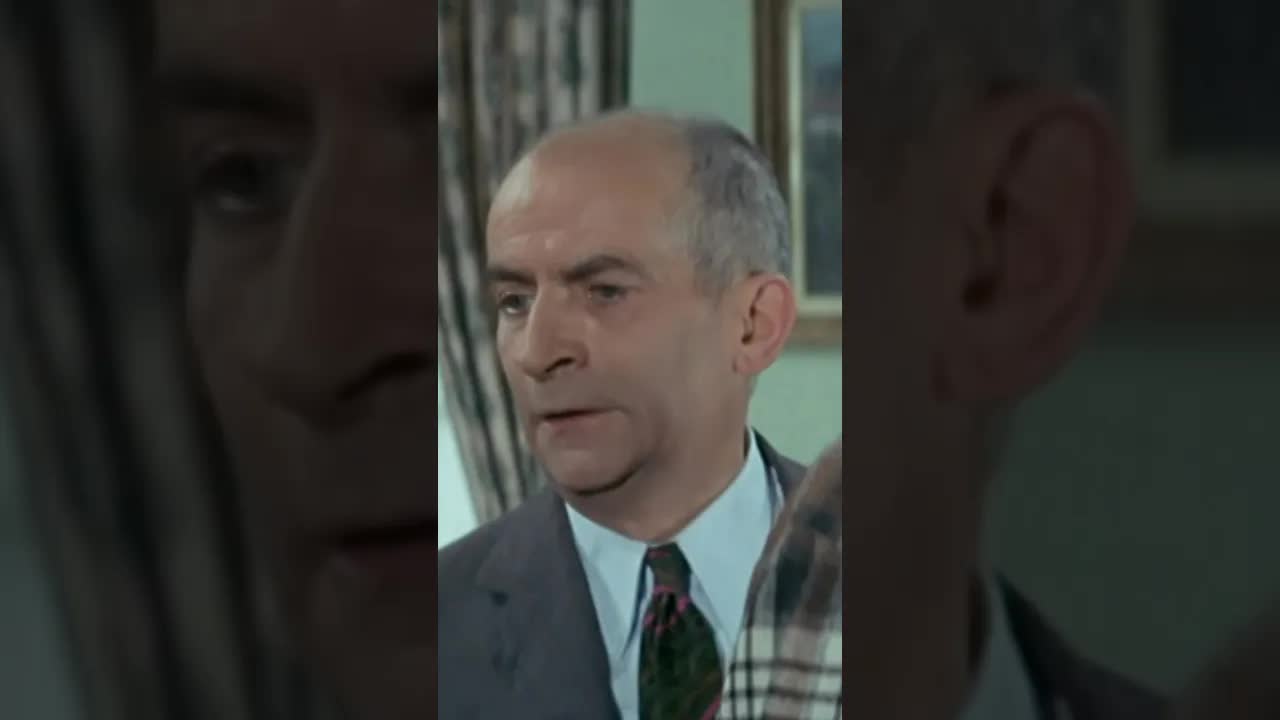 Louis de Funès fait travailler un artisan en 1968