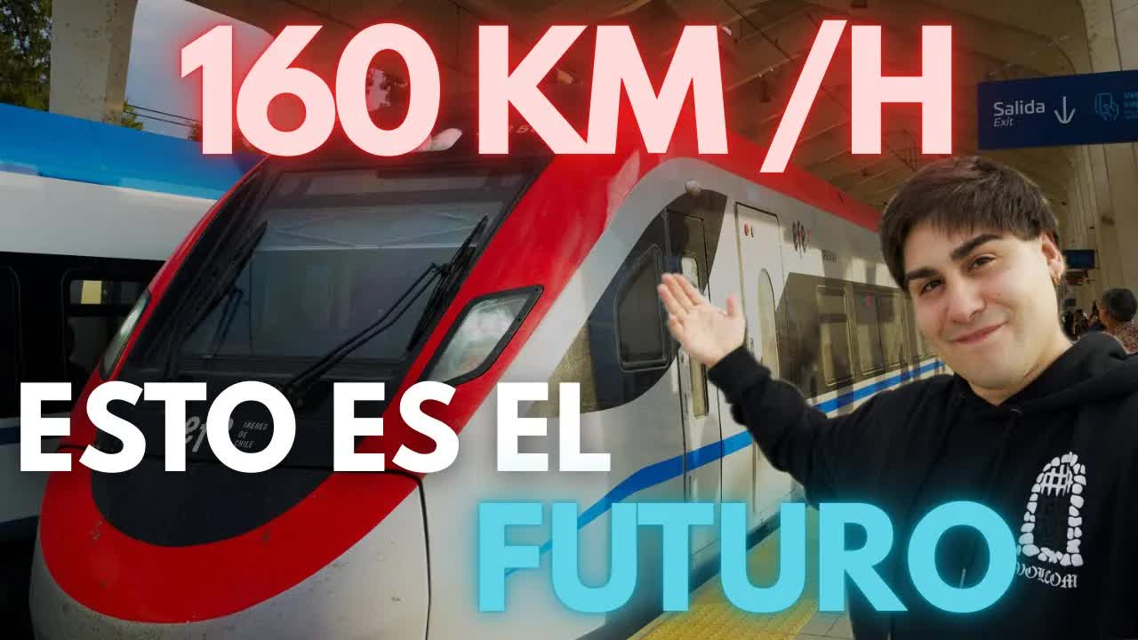 Viaje en el tren más moderno de Chile