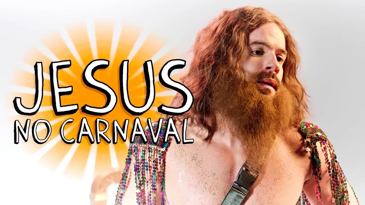 Jesus tenta curtir o carnaval e leva bronca
