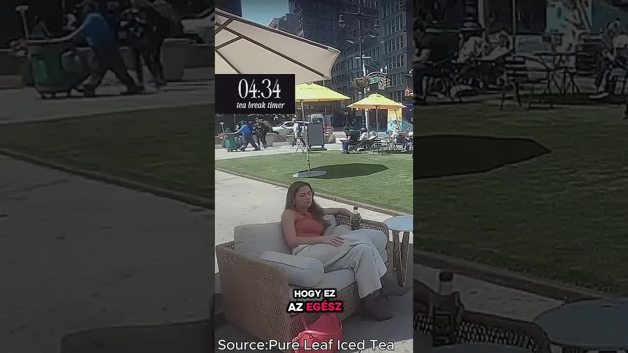 Ingyenes tea automata, ha leteszed a telefonod