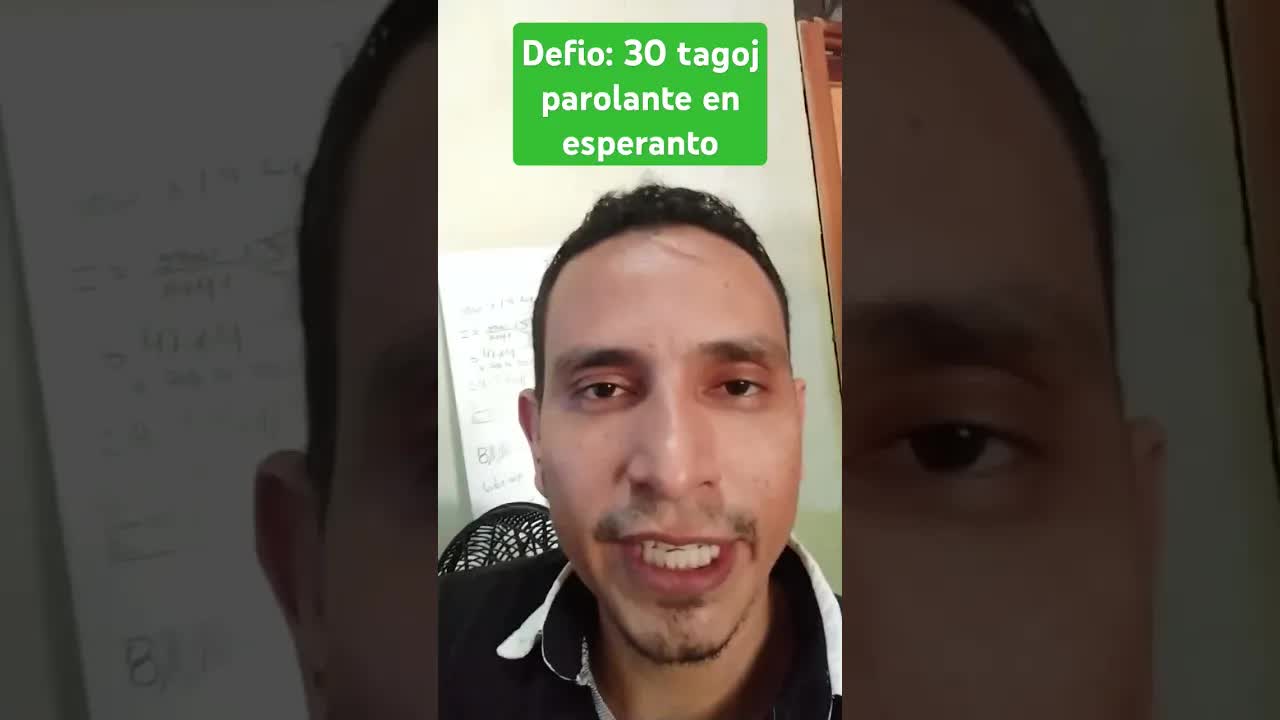 Mia Defio: 30 Tagoj Parolante Esperanton