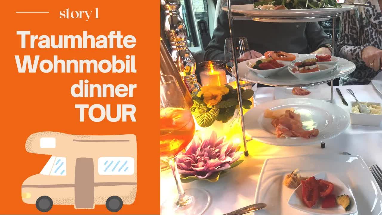 Wohnmobil-Dinner in besonderen Zeiten