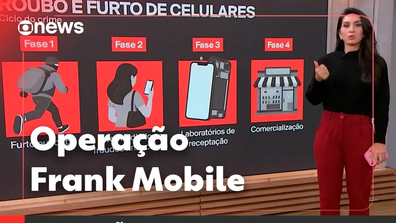 Operação desmantela cadeia de celulares roubados