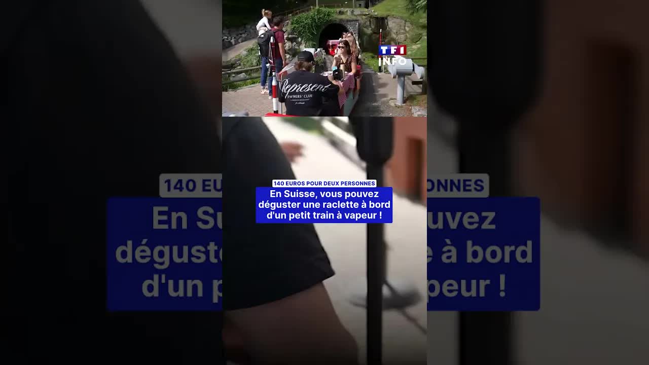 Le train-raclette suisse pour deux personnes