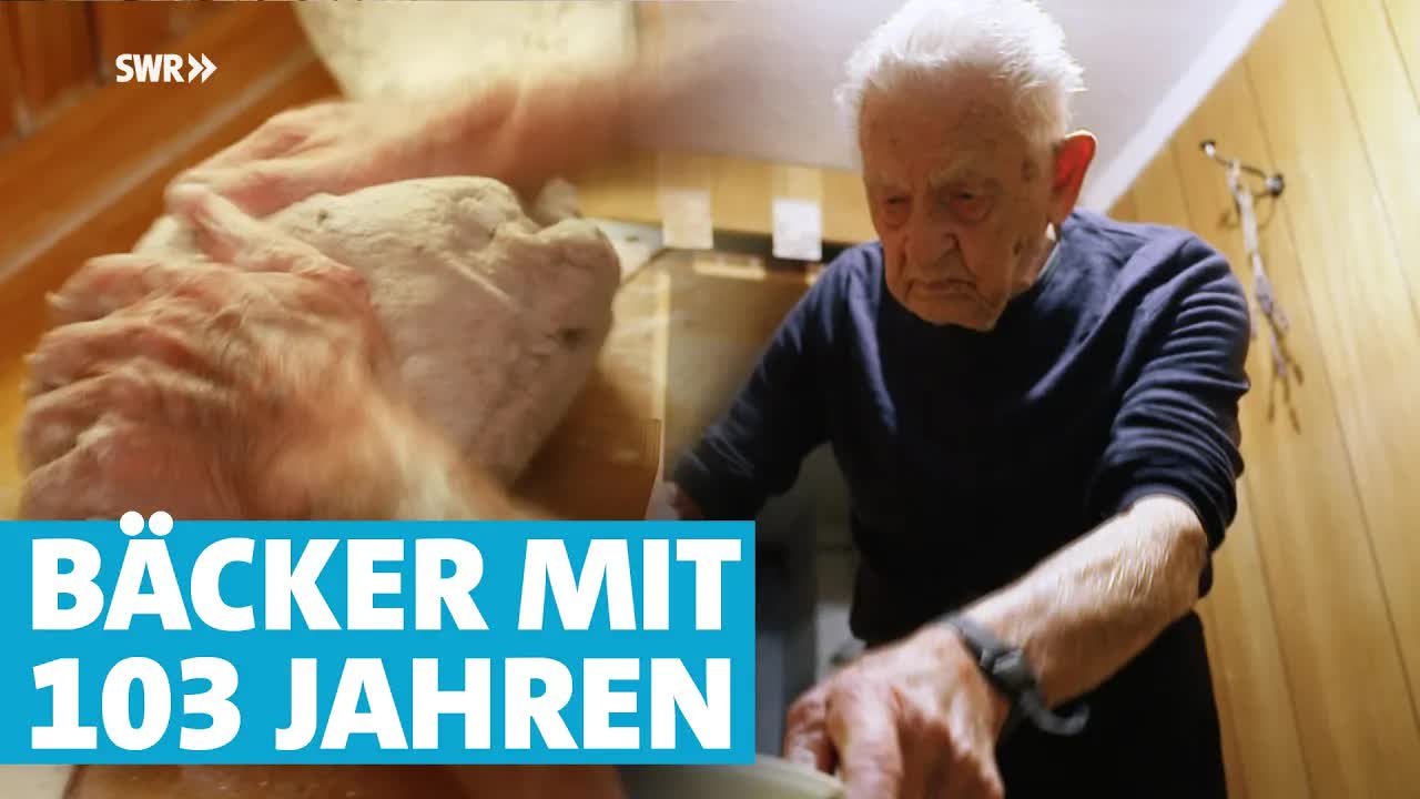 103-jähriger Bäckermeister backt noch immer Brot