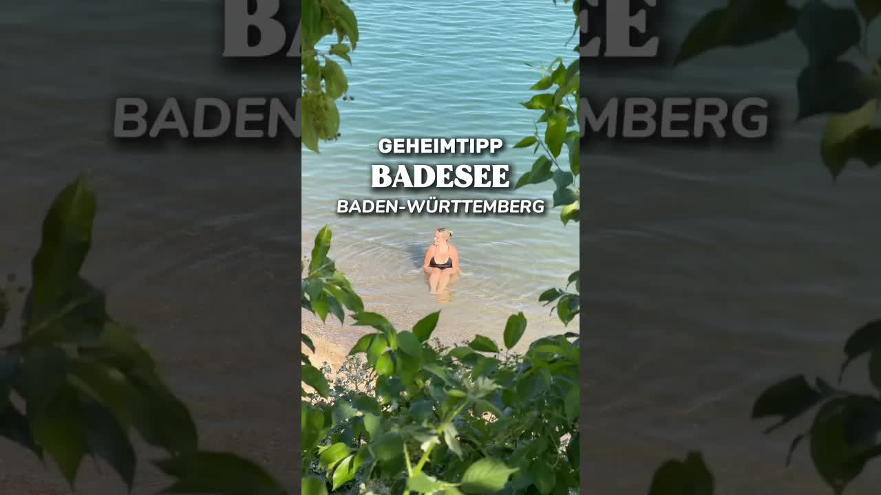 Geheimtipp: Badesee in Baden-Württemberg mit gratis Eintritt