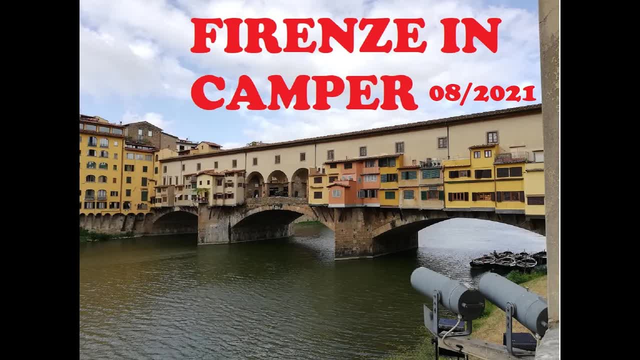 Firenze in camper: tour a piedi in un giorno