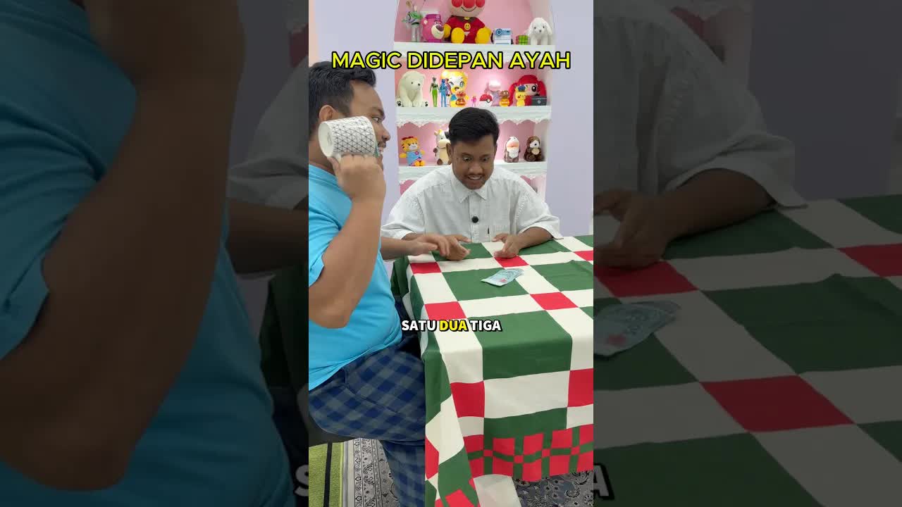 Ayah Buat Sulap Duit Hilang