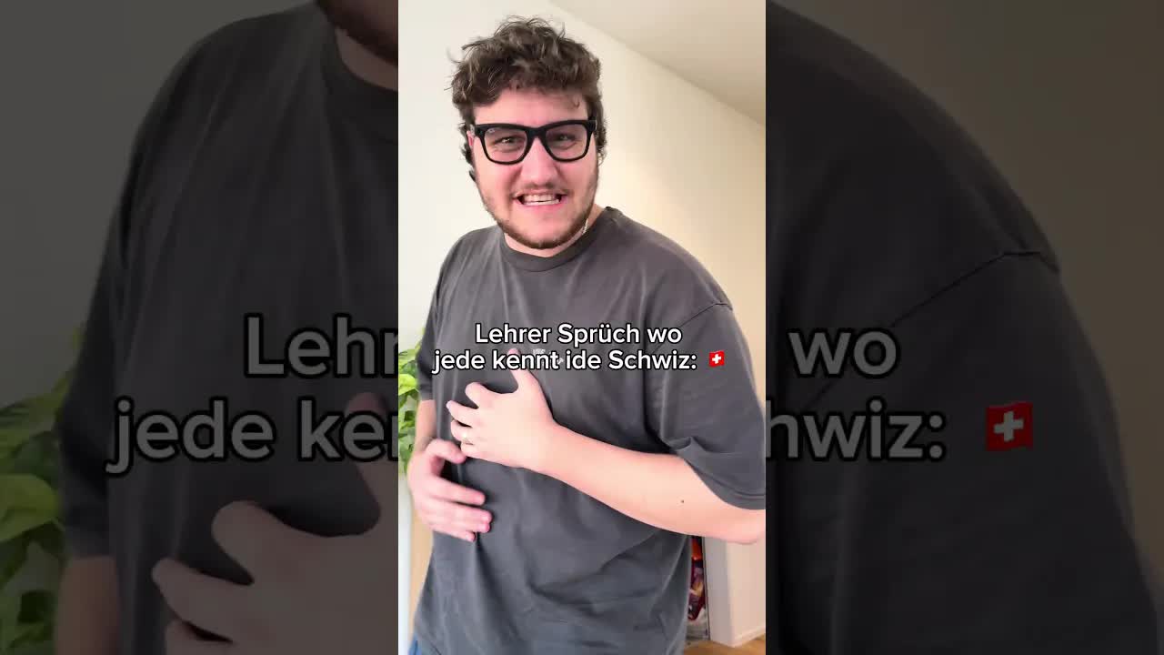 Lehrer Witze auf Schweizerdeutsch