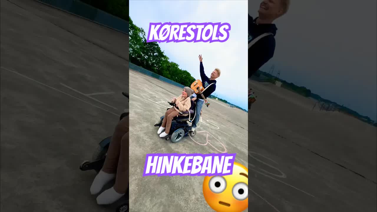 Michael Hausted Prøver Danmarks Største Kørestolsbane