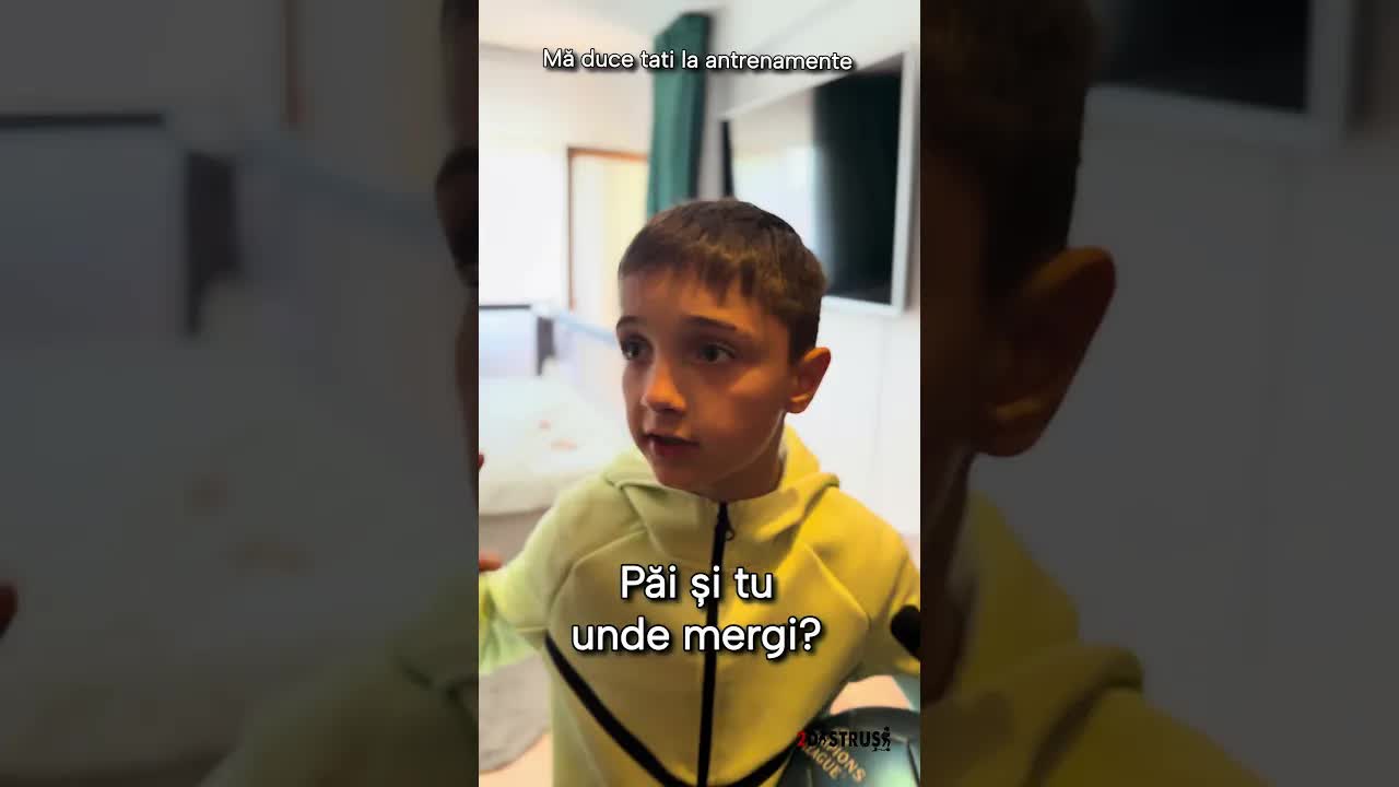 Tati, mă duci la antrenament?