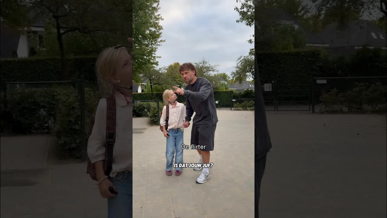 Verschillende typen vaders op het schoolplein