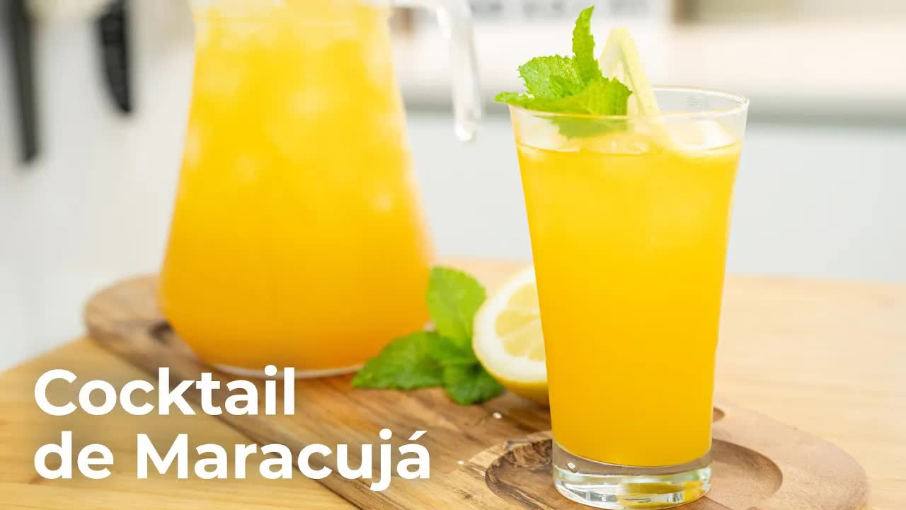 Como Fazer Maracujão: Cocktail de Licor Beirão e Maracujá