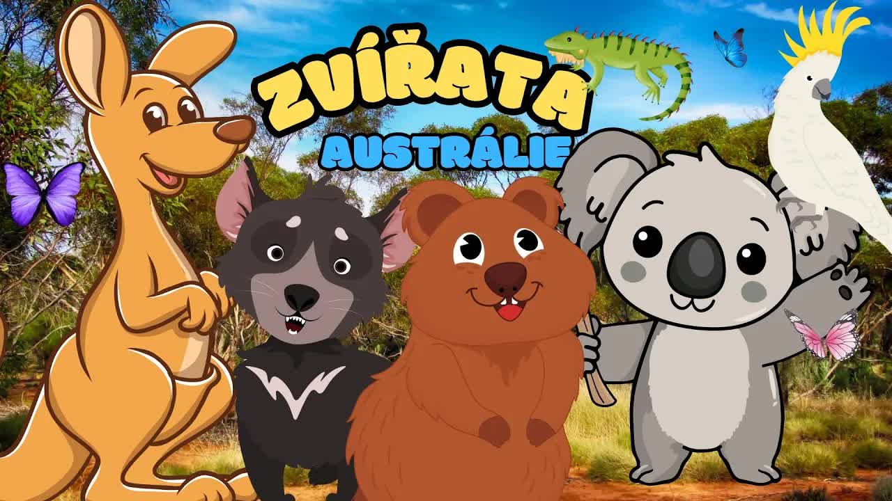 Zajímavá zvířata Austrálie pro děti