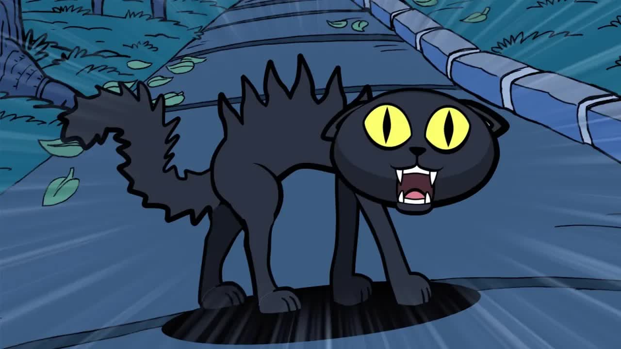 El niño, el gato negro y el asteroide