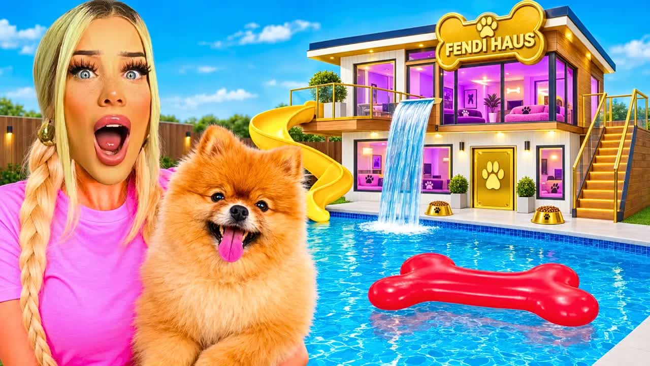Wir bauen ein Pappe-Haus für meinen Hund