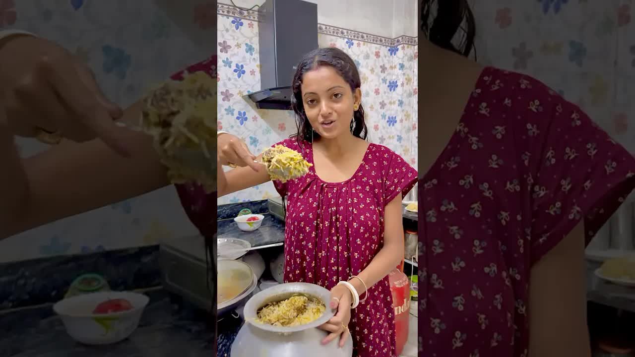 বিরিয়ানি রান্নায় শাশুড়ির সমালোচনা