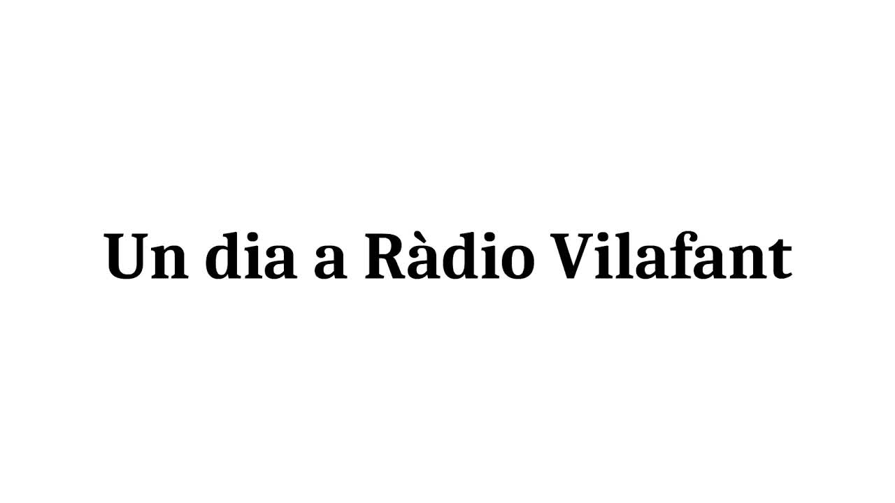 Un dia a Ràdio Vilafant amb Els contes d'en Richy