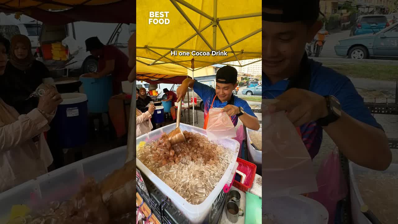 Rasa Air Koko RM3 di Pasar Malam