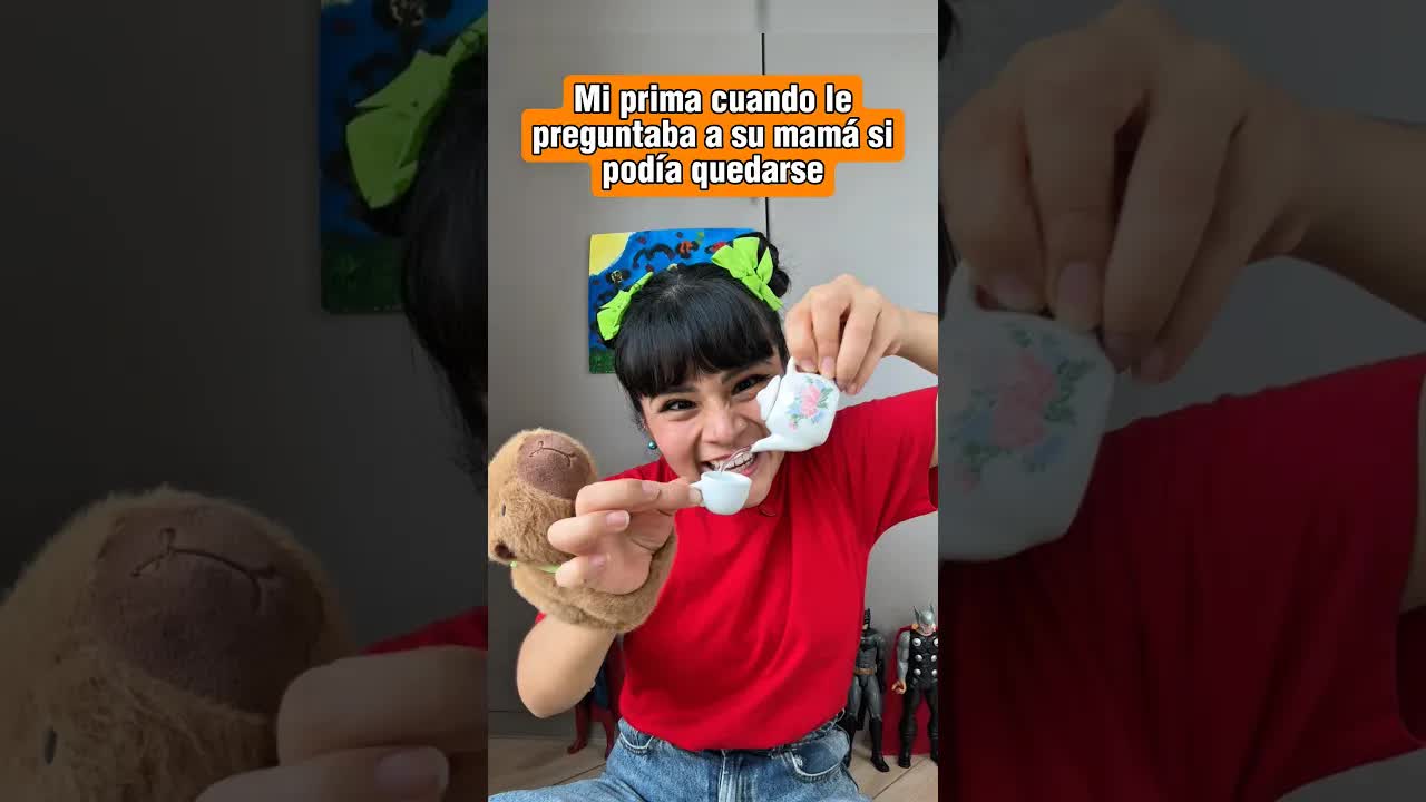 Mi prima me pide permiso para quedarse