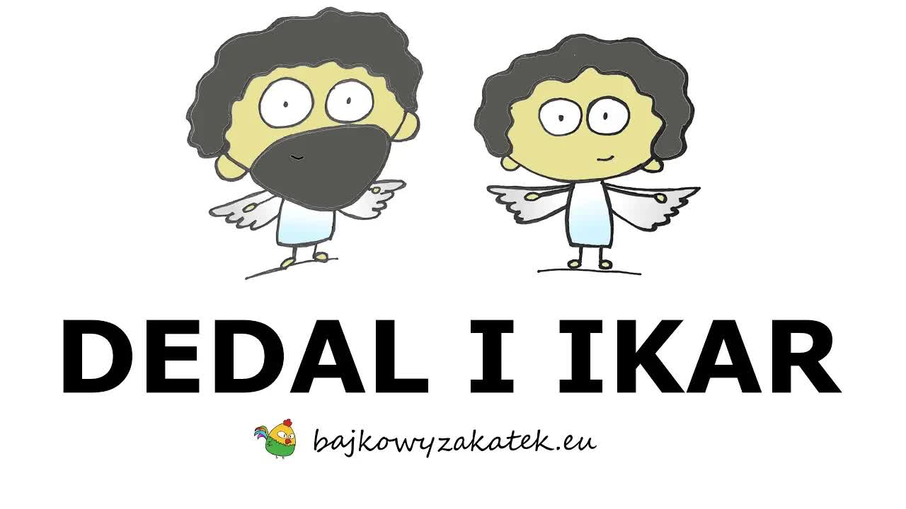 Mit o Dedalu i jego synu Ikarze