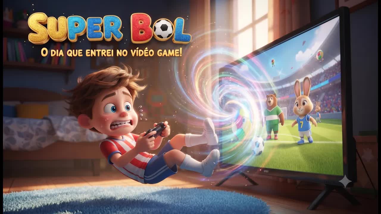 O dia que Léo entrou no videogame