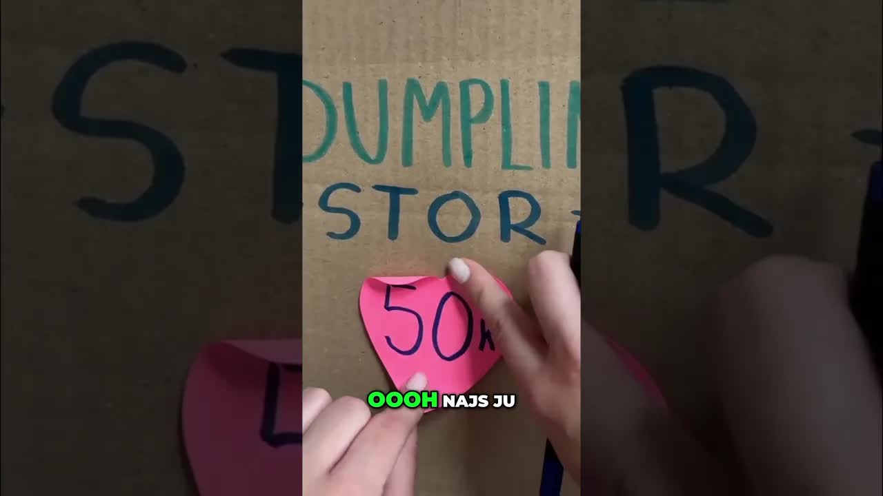 Prissättning och inredning av dumplingbutik