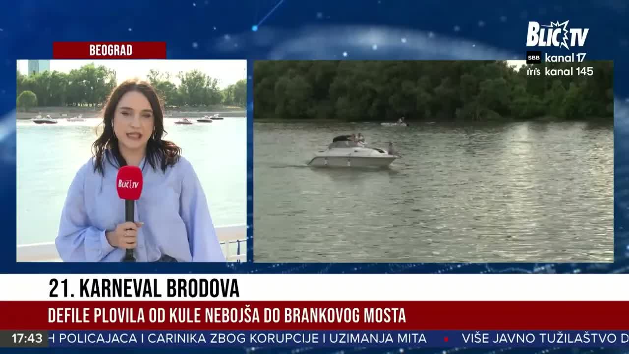 Karneval brodova i vesela atmosfera na Savi