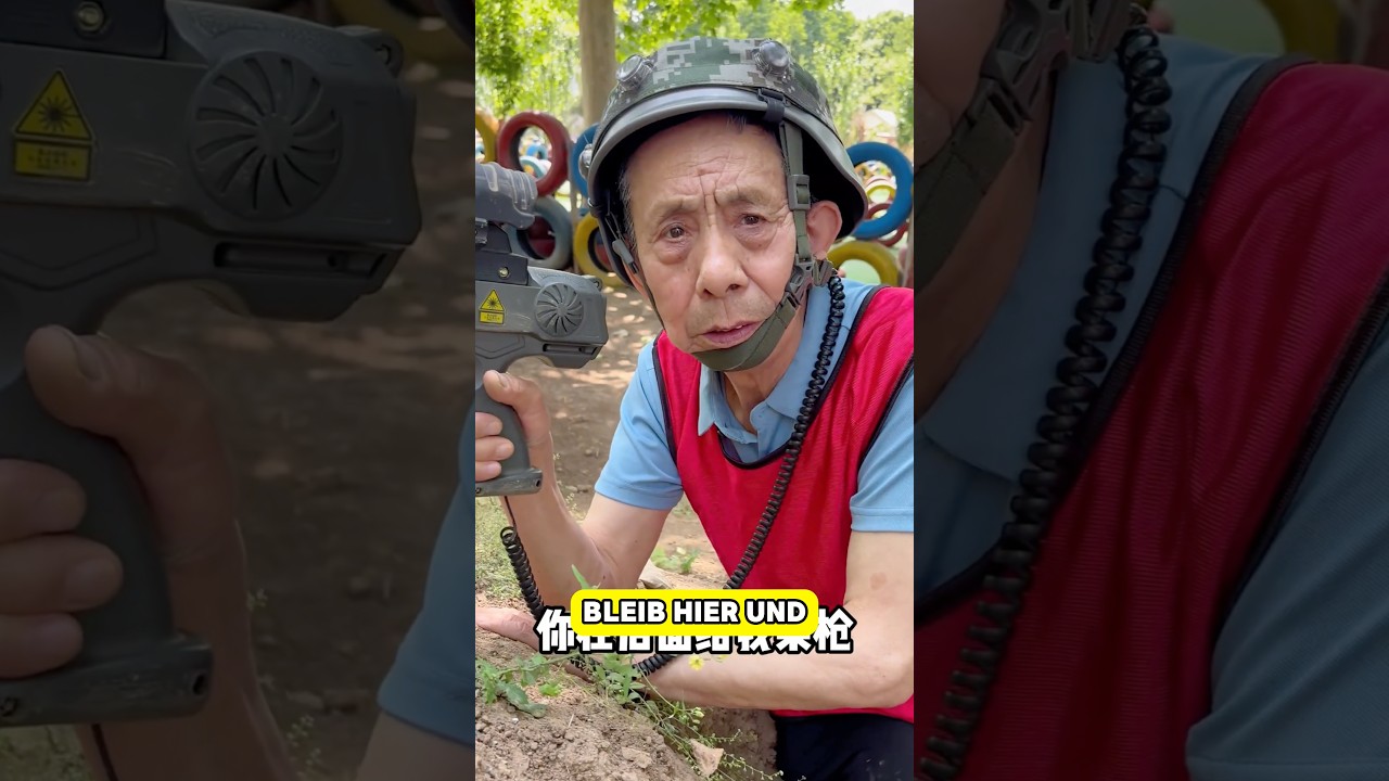Airsoft-Spiel mit Opa: Ein lustiger Fehler