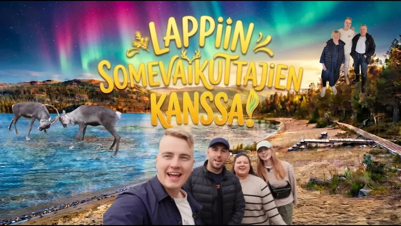 Somevaikuttajien Lappi-reissu ja luontoelämyksiä