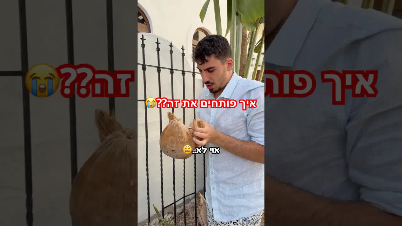 מנסים לפתוח קוקוס במקסיקו ונכשלים בגדול