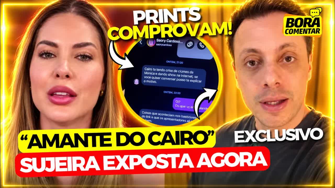 Dieguinho comenta polêmica entre Cairo e Saori Cardoso
