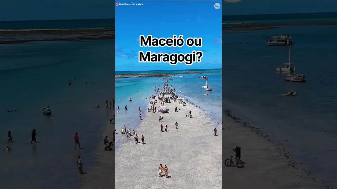 Escolha entre Maceió e Maragogi para suas férias