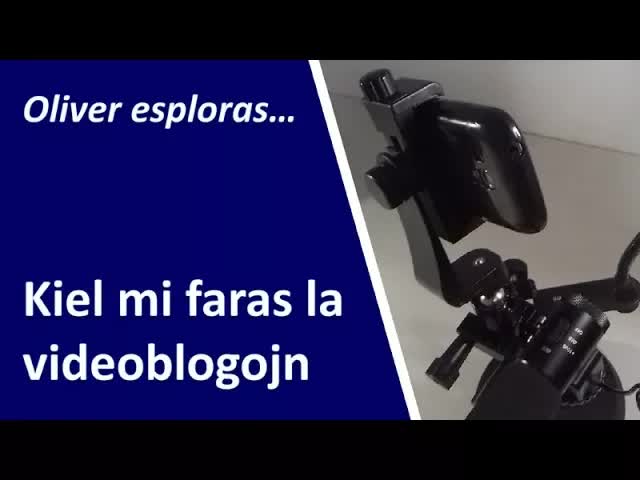 Vlogging per poŝtelefono kaj nova sistemo