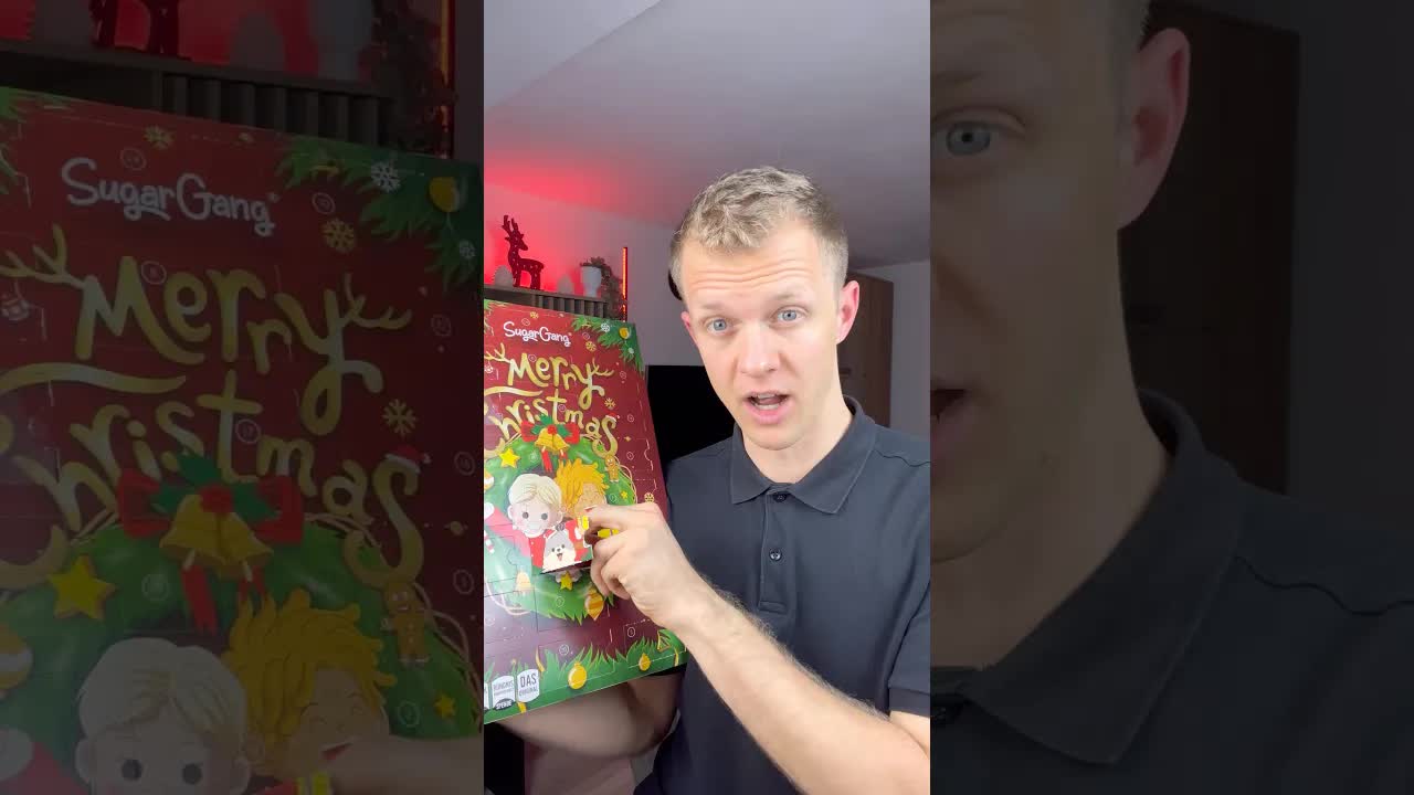 Otevírání adventního kalendáře a ochutnávka irské sladkosti