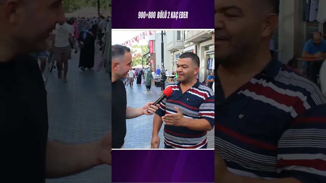 900 Artı 800 Bölü 2 Kaç Eder?