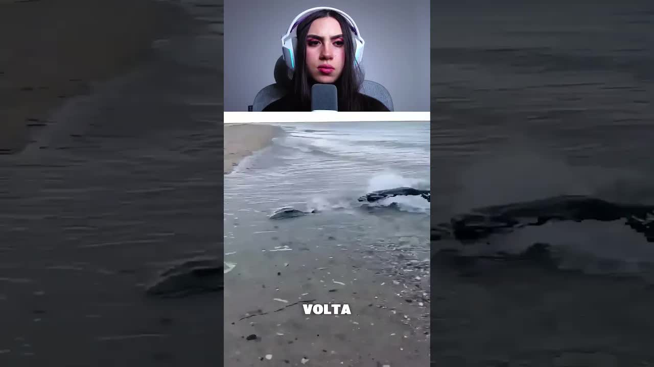 Homem salva peixe, mas quase causa desastre