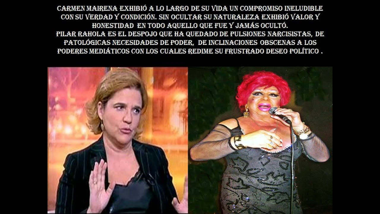 canción humorística al estilo de Carmen de Mairena