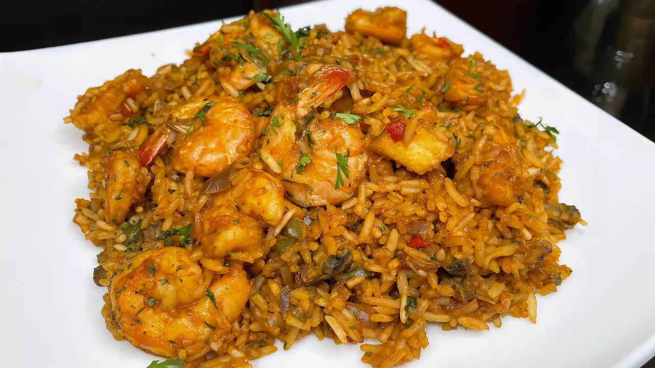 Cómo preparar arroz con mariscos fácil