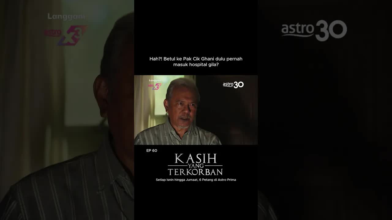 Adegan Dramatik: Pakcik Ghani dan Hospital Gila