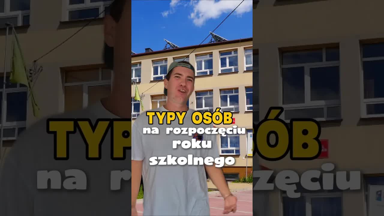 Typy osób na rozpoczęciu roku szkolnego