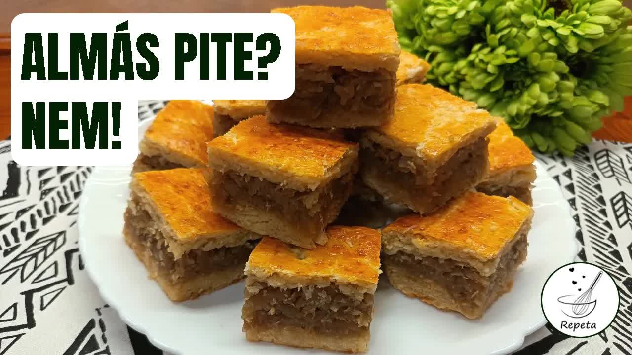 Tökös pite recept: almásnak hiszik!