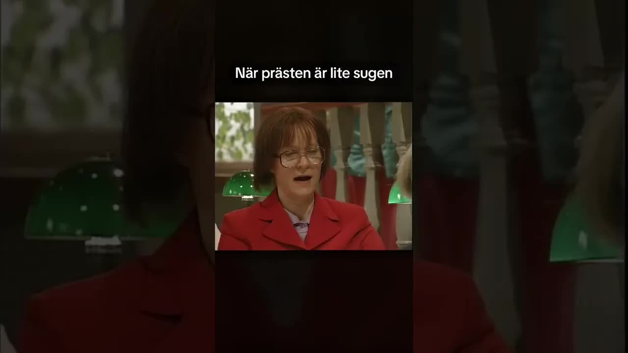 Prästen och kvinnan på restaurangen