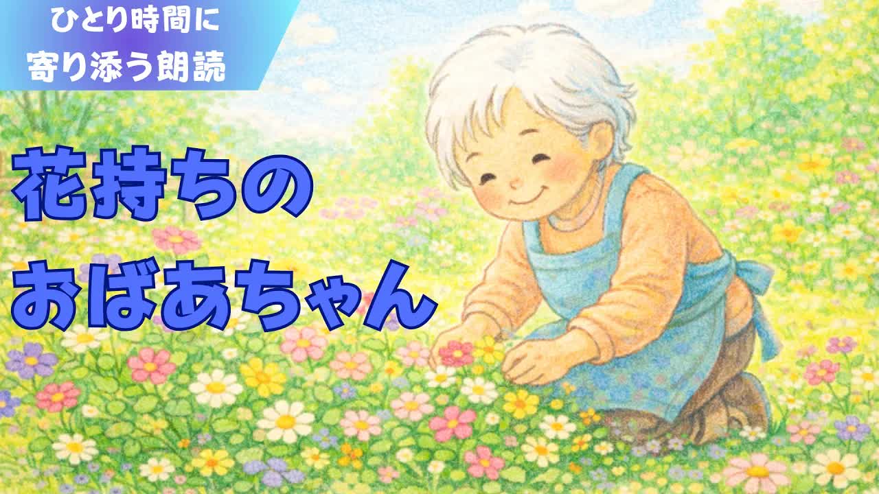 花持ちのおばあちゃんと古い裁縫箱