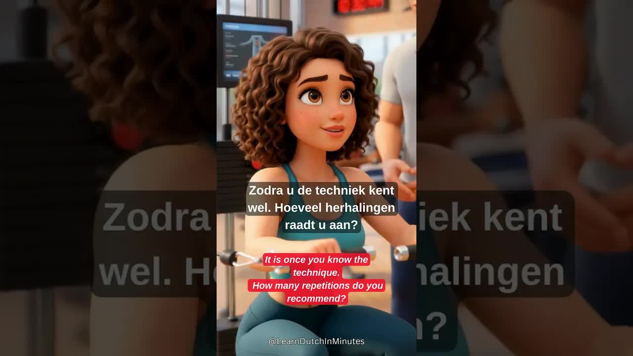 Hulp bij een fitnessapparaat