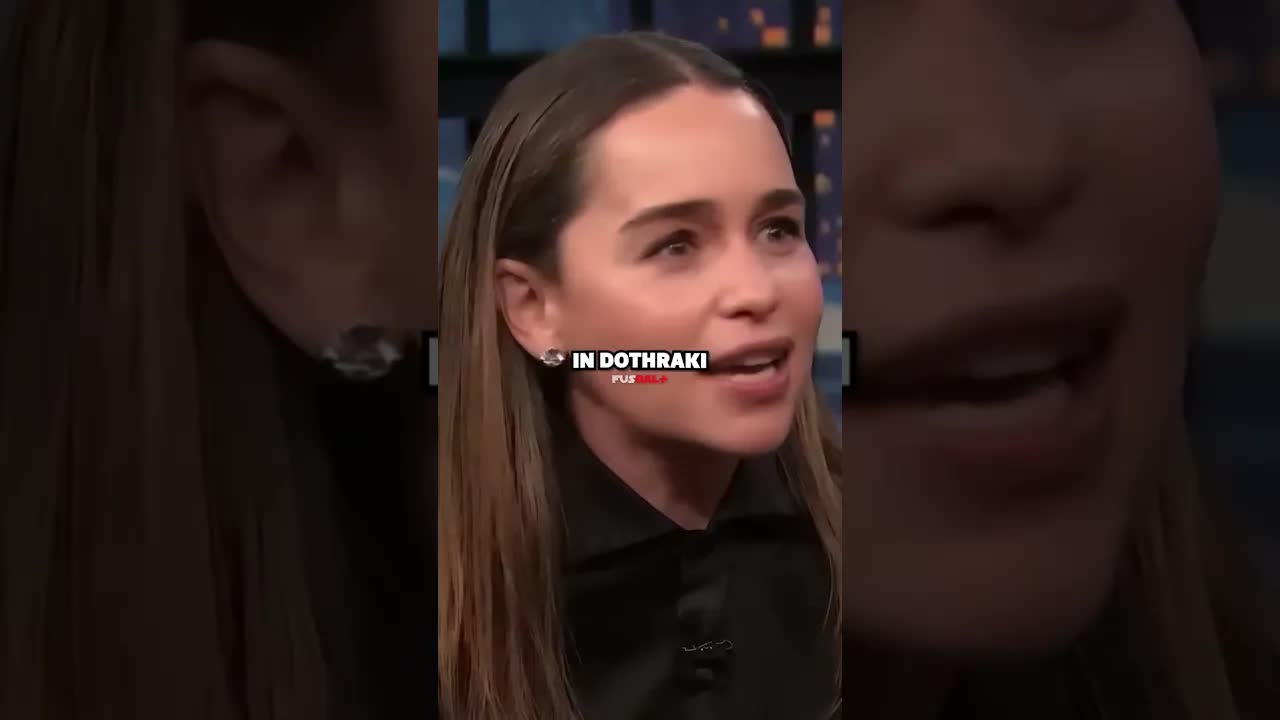 Emilia Clarke e la sua rabbia per il Dothraki